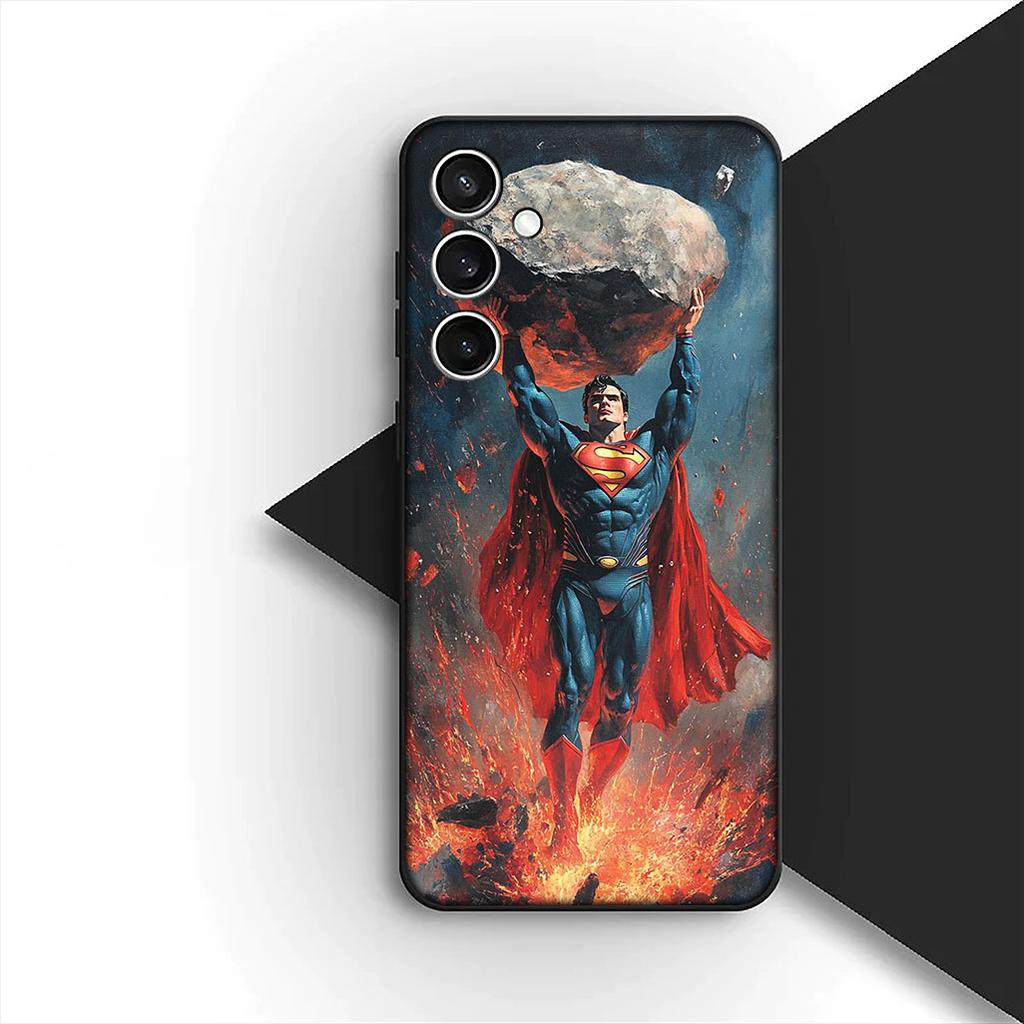 Cover for Samsung Galaxy S20 S22 S21 FE Ultra Plus A07 A17 A15 A16 A25 A57 A37 Casing Phone Case Supermans DC Movie Super Hero