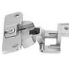 Zinc Alloy 270 Degree Cabinet Hinge Plated Finish Full Cover 3/4 Full Open Large Angle Hinge For 14-19mm Door Thickness