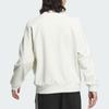 Adidas Warm Series Logo Sports Crew Neck Long Sleeve Sweatshirt Unisex Tops Jade-White JI6651
