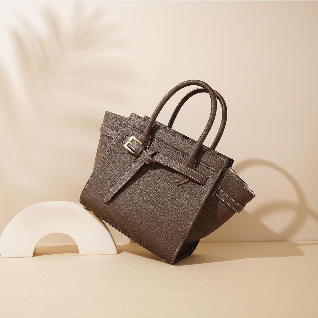 Premium Genuine Leather Large Capacity Tote Bag