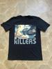 THE KILLERS TOUR T-shirt Kortärmad Svart Bomull Unisex DI620 Unisex T-shirt