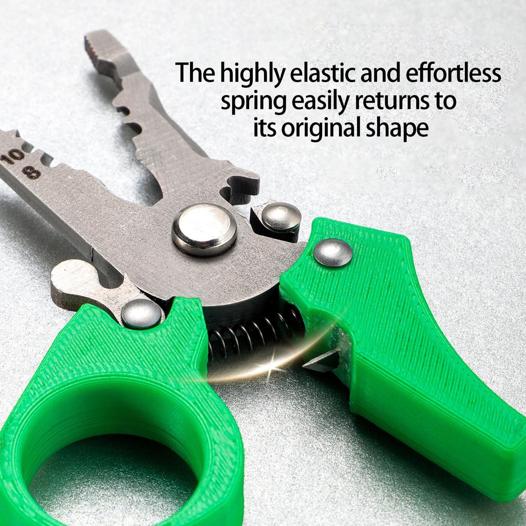 Multi Purpose Cable Cutter And Crimping Tool For Professionals With Corrosion Resistant Design