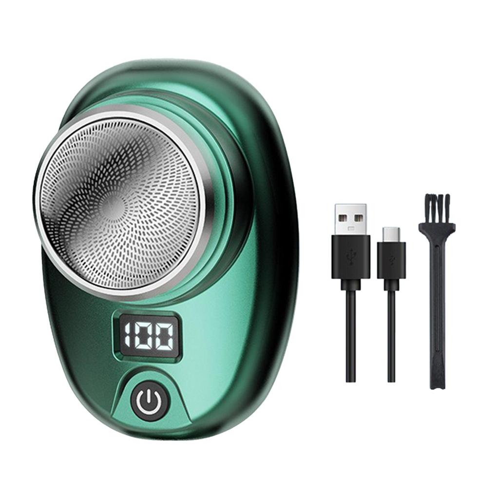 Mini Electric Shaver for Men Beard Compact Lightweight Mini Electric for Men for Travel Leg Office Home Mustache