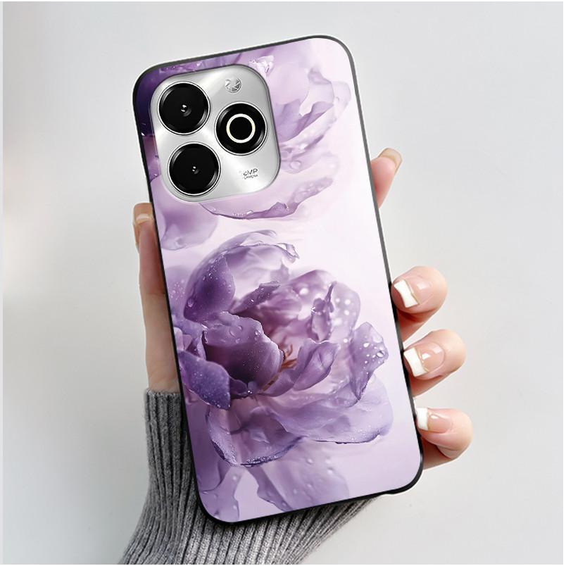Anti-scratch Phone Case For Umidigi G100X/G9X Soft Silicone Black Casing Aesthetic Beautiful Blue Sky Sunlight Pattern Shell
