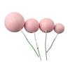 20pcs Cake-Toppers Ball Cake Topper Ball Decor Birthday Party Christmas