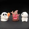 Halloween Creative Elf Car Ornaments Car Dashboard Center Console Pumpkin Ghost Mummy Ornament Car Interior Decor Accessories
