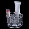 1PC New Acrylic Clear Lipstick Brush Makeup Display Organizer Flower Shaped Cosmetic Holder Organizer