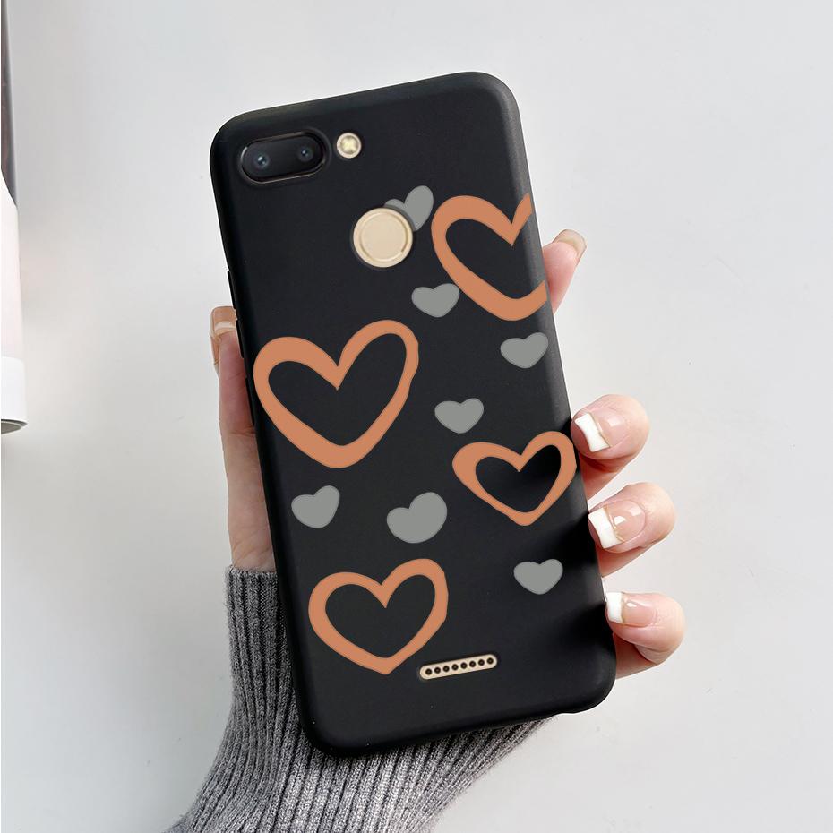 For Xiaomi Redmi 6 Case Redmi 6A Cute Cartoon Frog Back Cover Silicone Soft Phone Case For Xiaomi Redmi 6 6A Redmi6 Coque Bumper