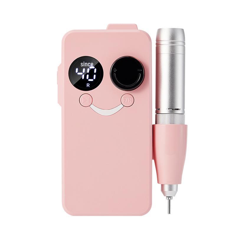 Rechargeable Nail Drill 0-40000 RPM Portable Grinder for Gel Polish Removal