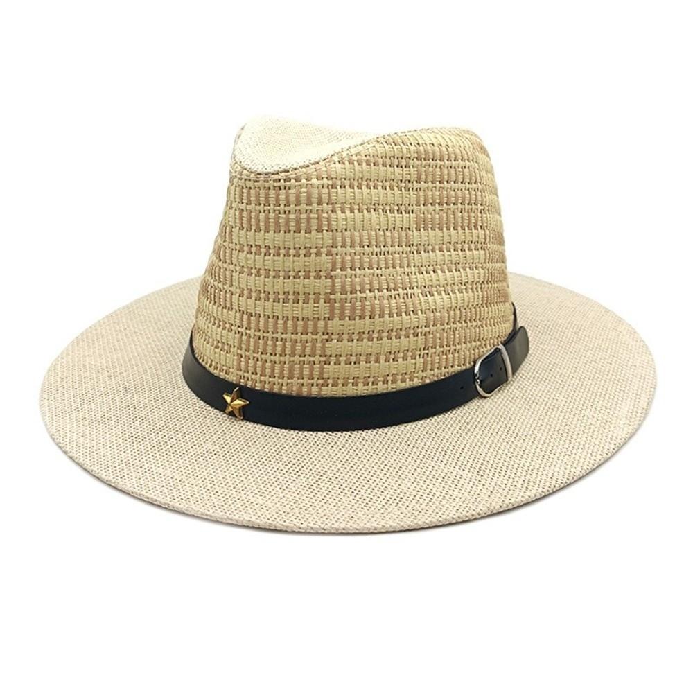 Summer Fashion Wide Brim Hat Simple Design Jazz Top Hat Top Hat Panama Hat  Jazz Events