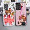 CardCaptor Sakura Anime Soft Phone Case for Samsung A17 A16 A15 A14 A13 A57 A56 A55 A54 A53 A37 A36 A35 A34 A33 A26 A25 A24 A23