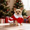 Dog Christmas Dress Christmas Dog Outfit Mrs Santa Claus Pet Clothes Puppy Xmas Holiday Costume Cat Skirt Winter Pet Clothes Cute Girl Red Dresses