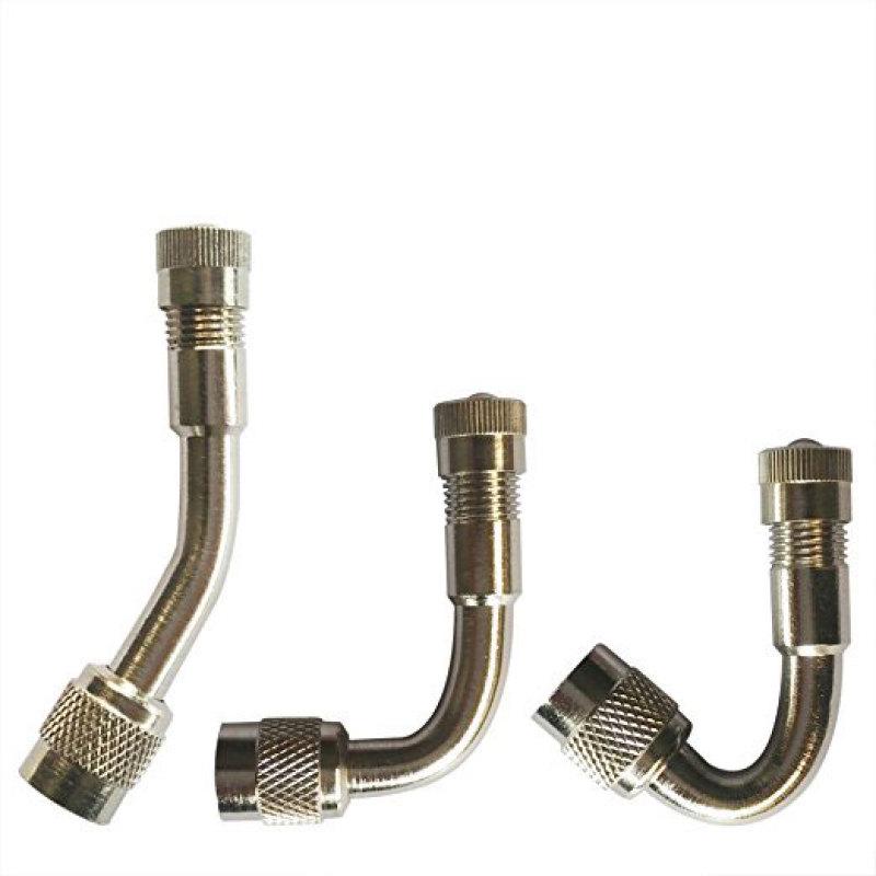 Auto-Reifenventil-Verlängerungsstange Aufblasbarer Schlauch Motorrad-Reifenventil-Adapter (45/90/135 Grad)