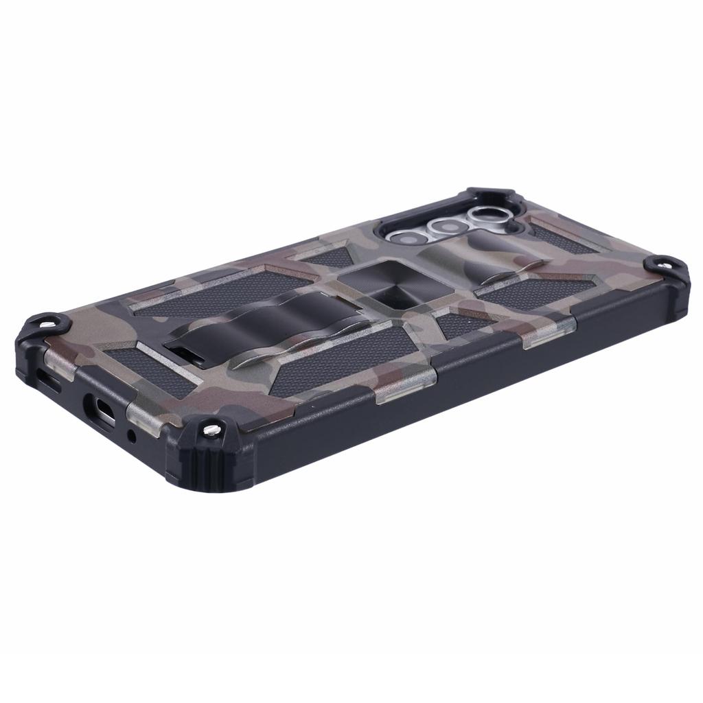 For Samsung Galaxy A16 4G/5G Case Kickstand PC+TPU Camouflage Military Grade Phone Cover