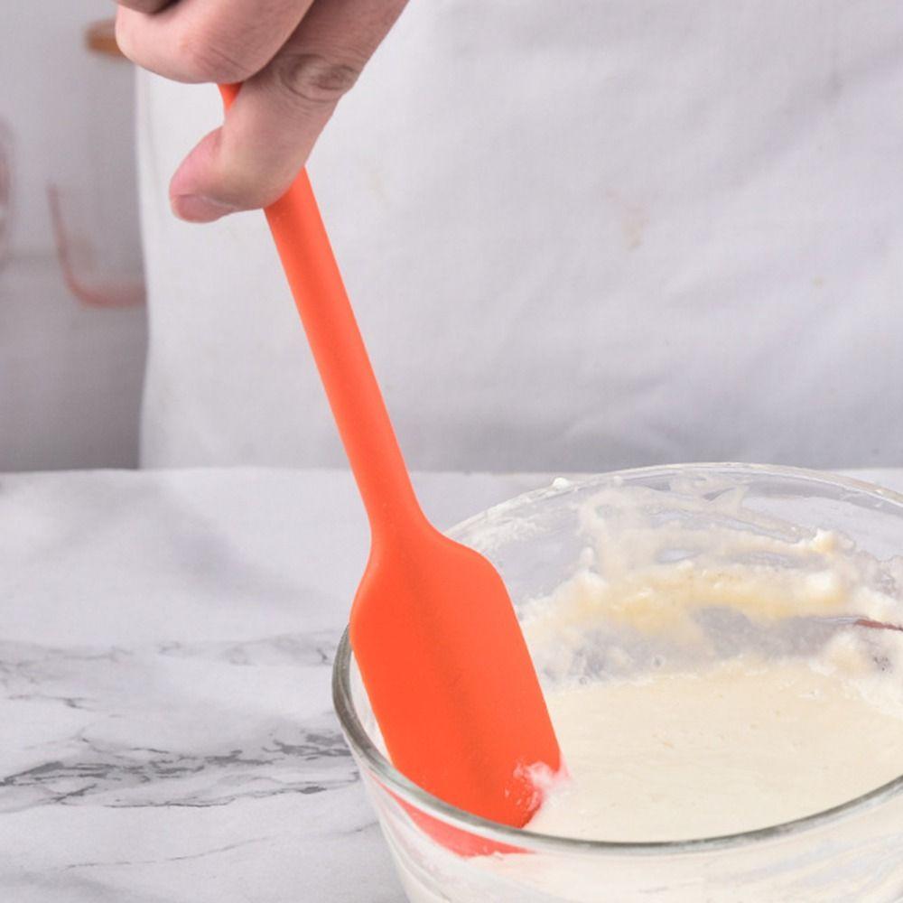 Integrated Baking Scraper Silicone Cream Spatula New Jam Spatula  Kitchen Baking Tool