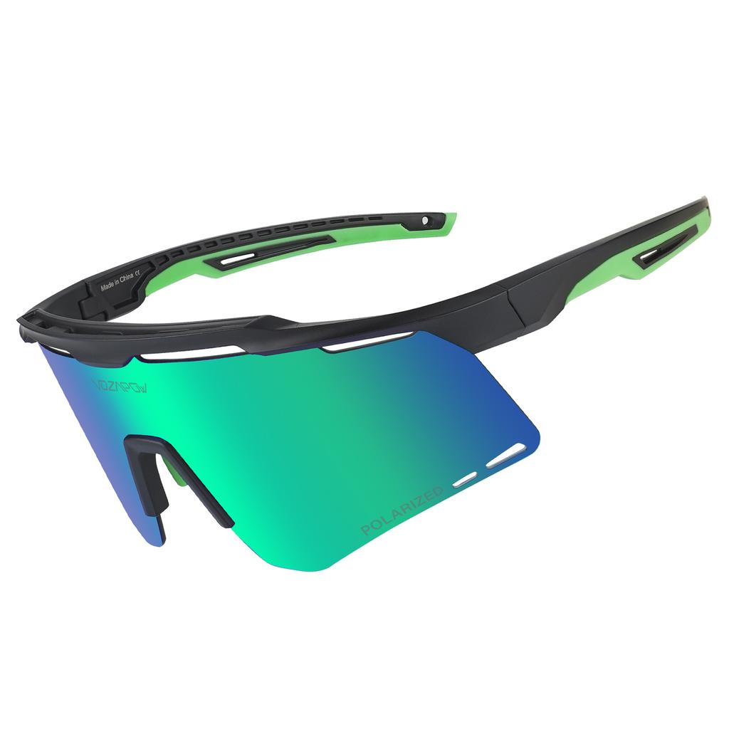 Radbrille Herren Damen Polarisiert MTB Rennrad Sonnenbrille Fahren Baseballbrille UV400 Schutz Sportbrille