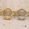 Kristall-Nasen-Clicker Handgefertigt Silberfarben Septum-Ring Edelstahl Piercing-Accessoire für Ohr und Knorpel