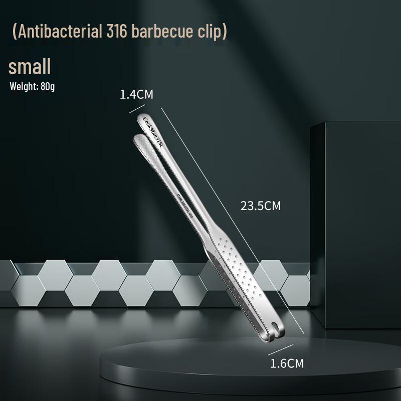 316L Stainless Steel Anti-Scald Food Tongs