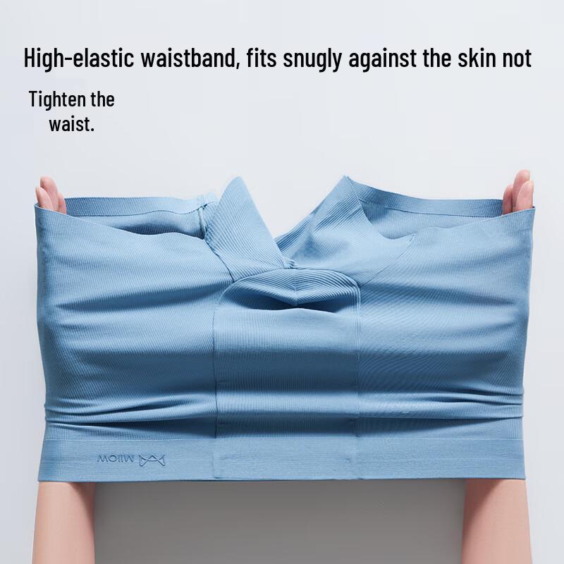 MiiOW Men's 120-Count Modal Antibacterial Boxer Briefs with Silk Crotch (3-Pack)