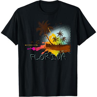 Florida Beach Vacation - Art for Ocean Lovers T-Shirt