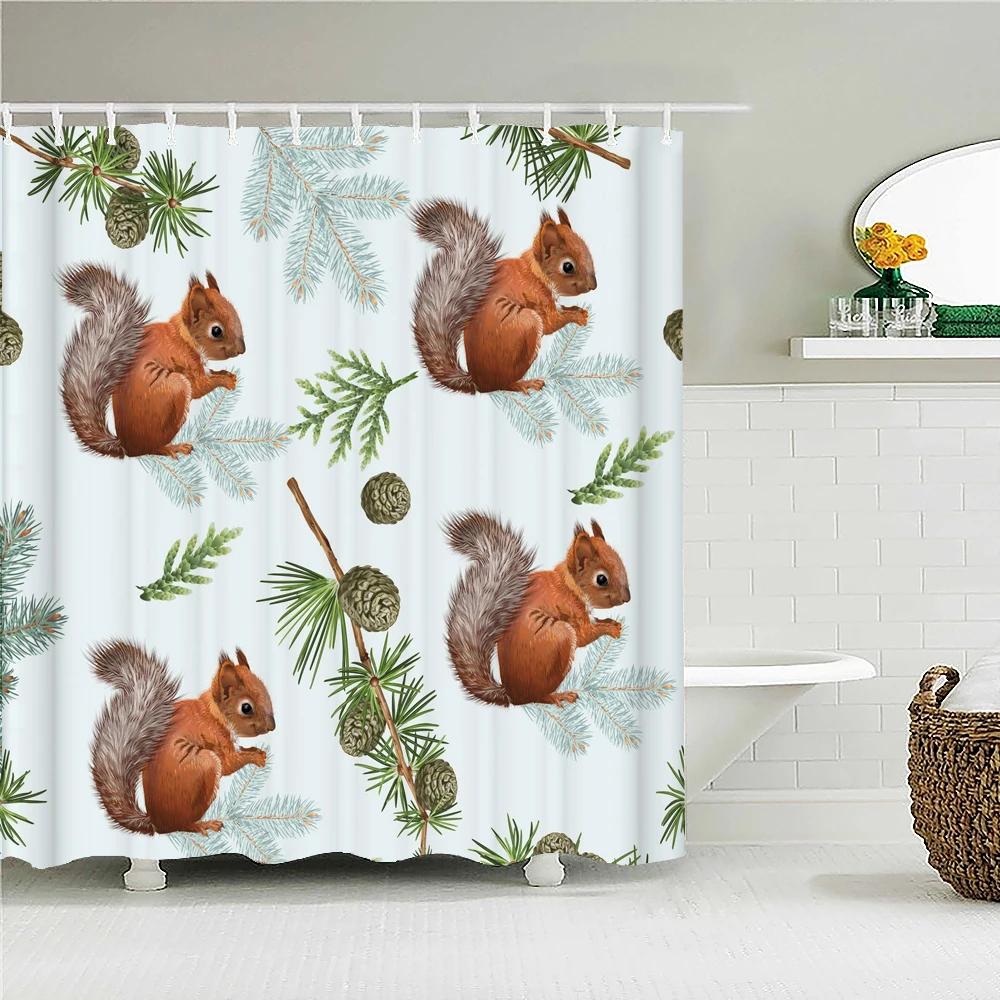 Modern Fresh Fruit lemon Bath Curtain Waterproof Fabric Shower Curtain With 12 Hooks Bathtub Screen for Bathroom Home Decorate