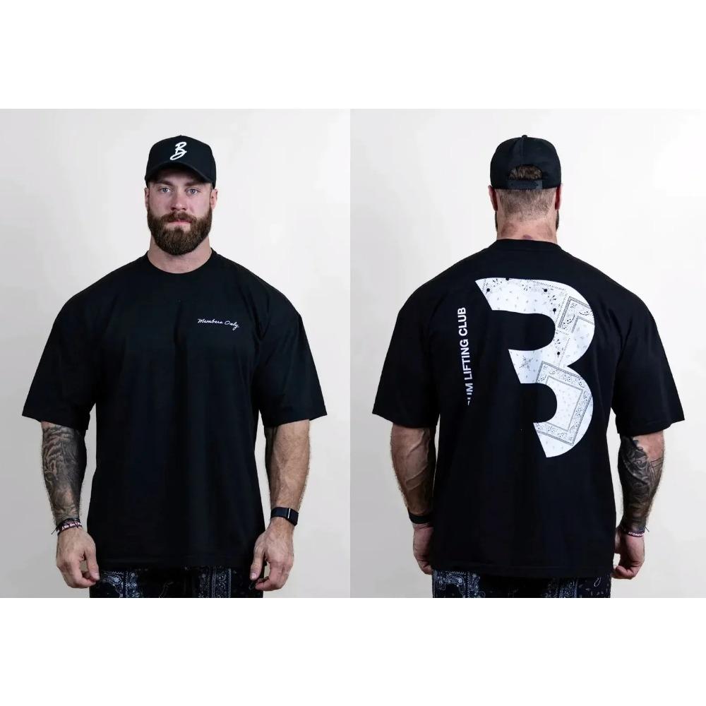 Oversized T-skjorter CBUM-skjorter Trenings-t-skjorter Merchandise Camiseta Thavage Herreklær Treningsstudio Cbum Fitness Polera Chris Bumstead Raw