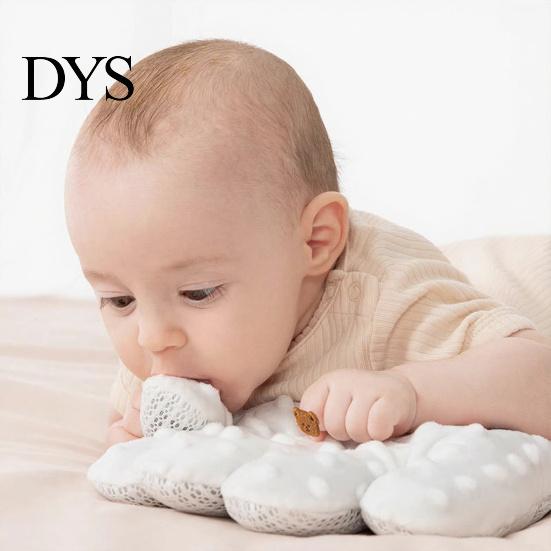 Baby Patting Glove Comforting Palm with Automatic Vibration & Remote Control Mesh Back Mitten Cute Panda Design Device for Babies And Infants
