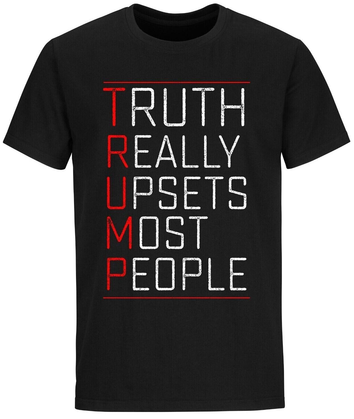 Trump Funny T-Shirt Mens Womens Tees Top Donald Trump Rally Political Shirts MAGA Trump 2024 Shirts XL