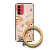Cute Creative Phone Case For ZTE Blade V40 Vita/A72 Waterproof Personality Cartoon Bracelet Funny Dirt-resistant Ring
