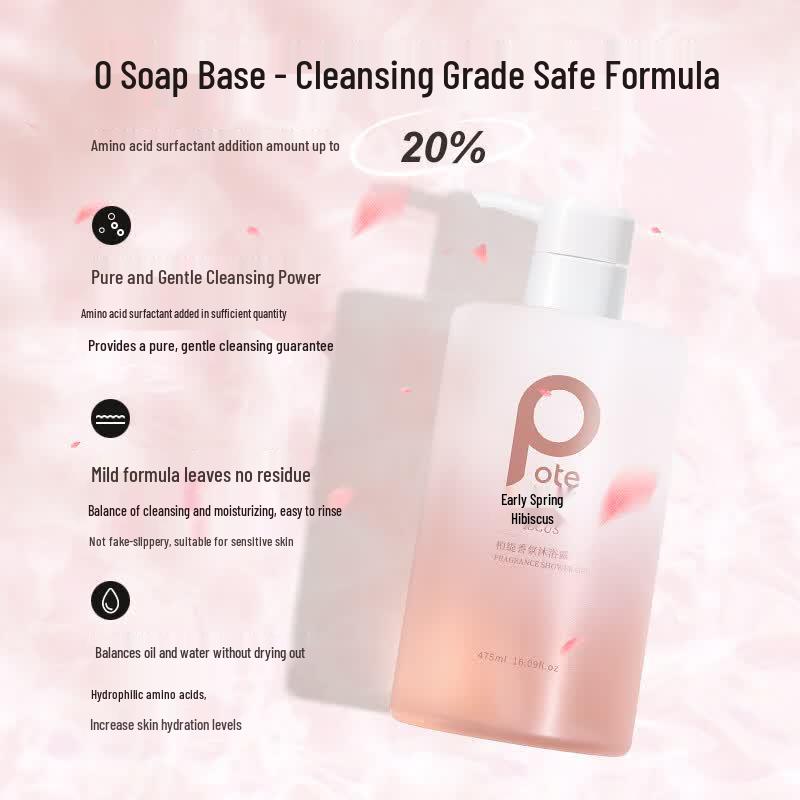 Boti Early Spring Hibiscus Fragrance Shower Gel