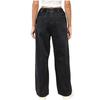 2026 New Spring/Summer Casual Washed Loose Wide-Leg Jeans for Women with Tie-Waist