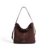 Women's Bag New Large-capacity Bucket Bag Lazy Wind Commuting Retro Fashion Versatile Leather Shoulder Armpit Bag