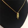 Full Rhinestone Animal Jewelry Set Green Lizard Crocodile Ear Studs Bracelet Ring Necklace Bold Fashion Statement