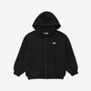 New Balance Kids Basic Small Logo Hooded Zip Up Jacket Black Nk9dgc301u  19 