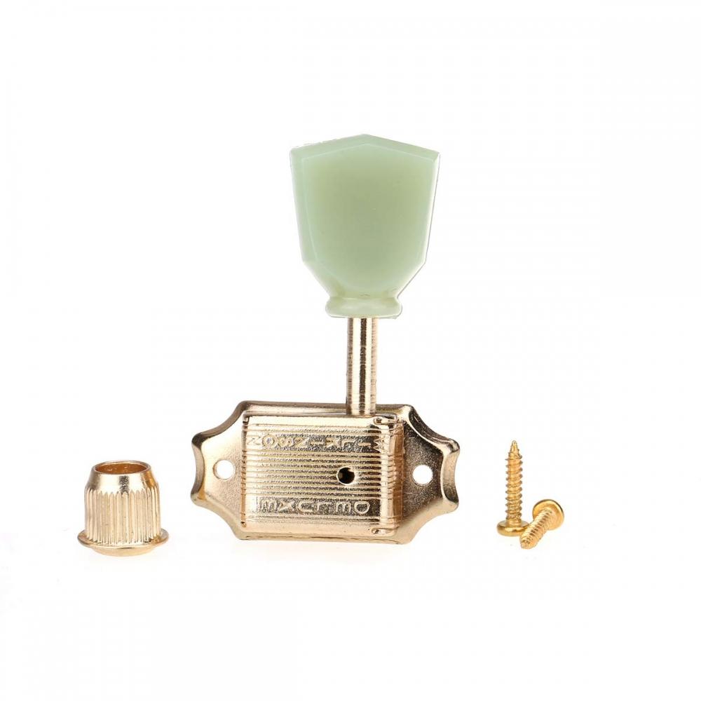 Wilkinson 3 To 3 Deluxe Vintage Keystone Style Gibson Epiphone Les Paul Guitar Peg Set Gold