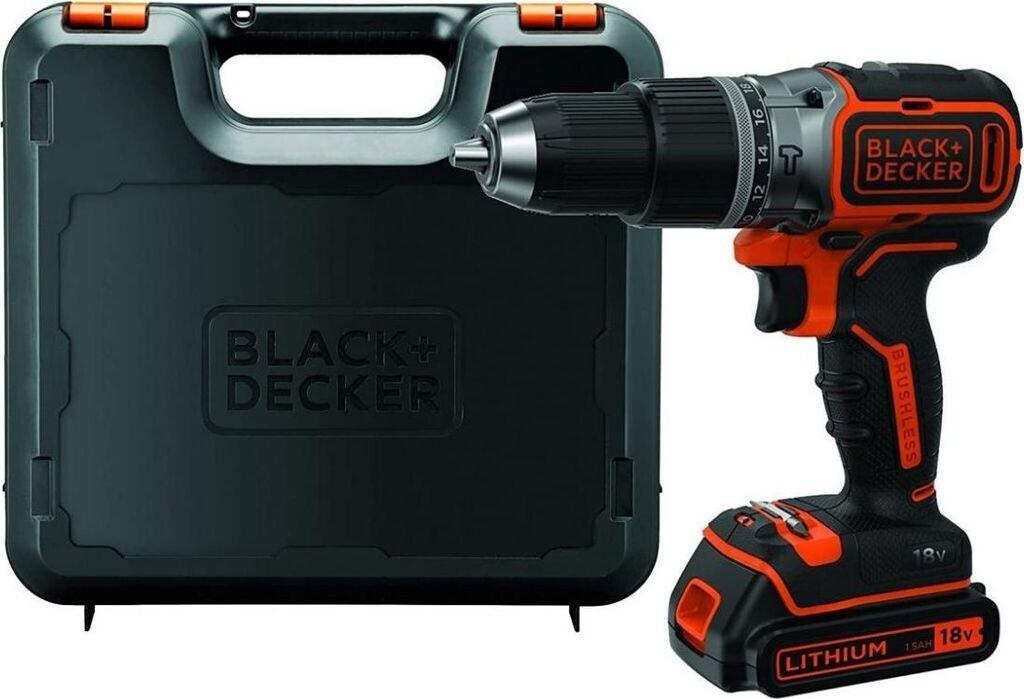 Шуруповёрт ударный аккумуляторный Black & Decker BL188K-QW