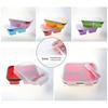 Silicone World 1300ML Silicone Collapsible Portable Lunch Box Large Capacity Bowl Lunch Bento Box Folding Lunchbox Eco-Friendly