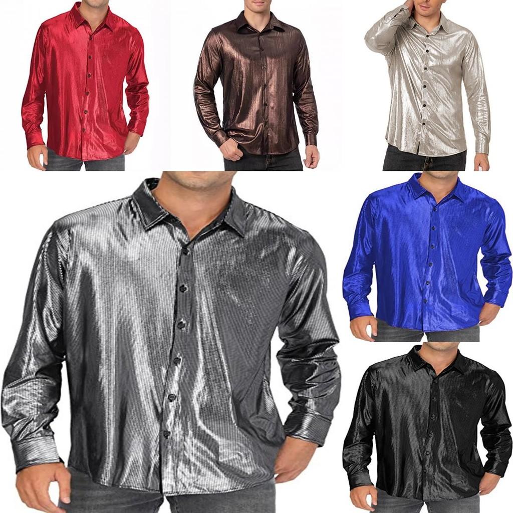 Fantasy Theme Shirt With Sequin Fabric For Cosplay And Casual Wear