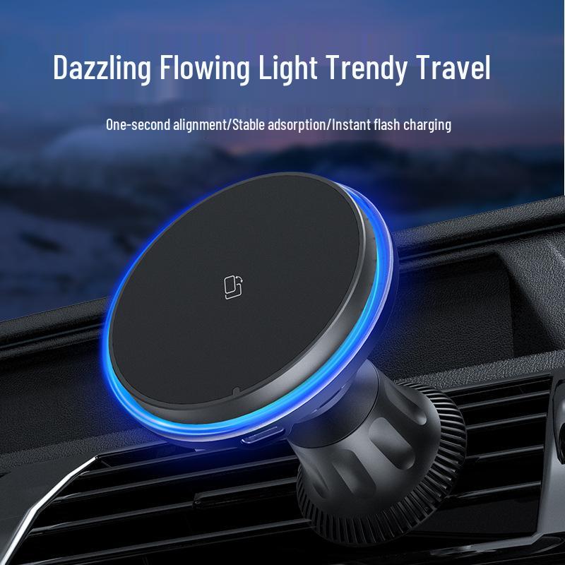15W MagSafe Compatible Wireless Car Phone Holder & Charger