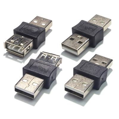 2Pcs USB Type A Converters Adapters Plugs and Play Design For Laptops Keyboards Stable Connection
