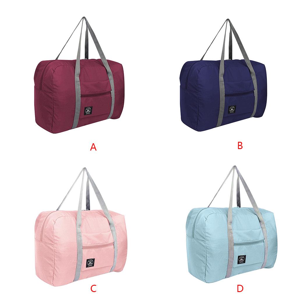 Foldable Travel Storage Bag Portable Nylon Storage Bag Tote Luggage Case Suitcase Clothes Organizer