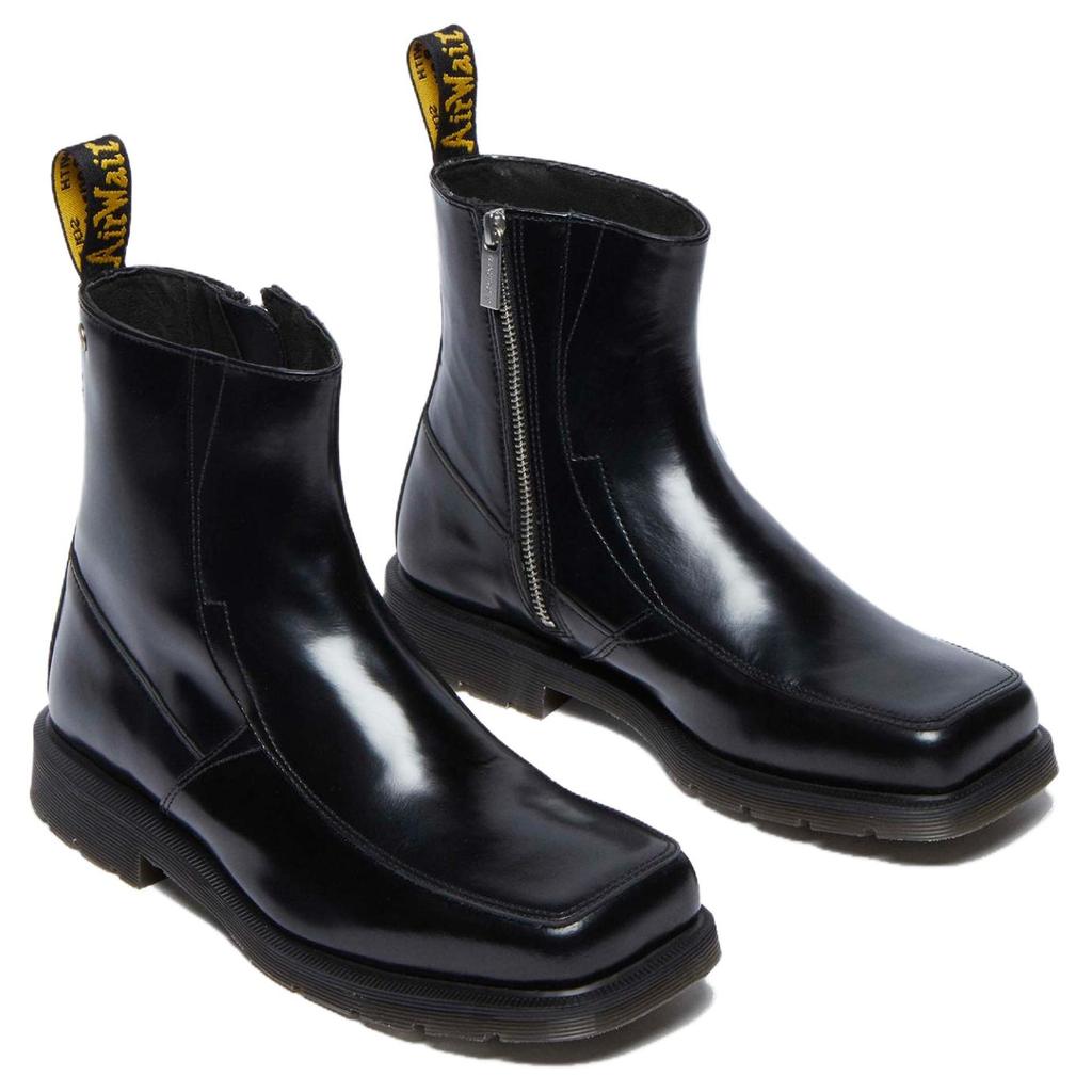 Dr. Martens Minimalist Square-Toe Ankle Boots Unisex ankle boots Black 32032001