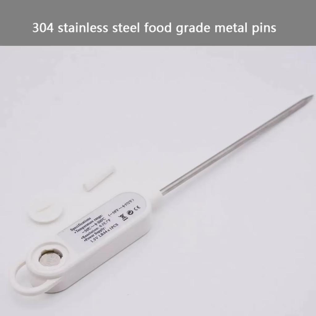 TP300 Digital Food Thermometer Probe for Kitchen BBQ Meat Water Milk Oil Tea Soup Electronic Oven Temperature Measuring Tool