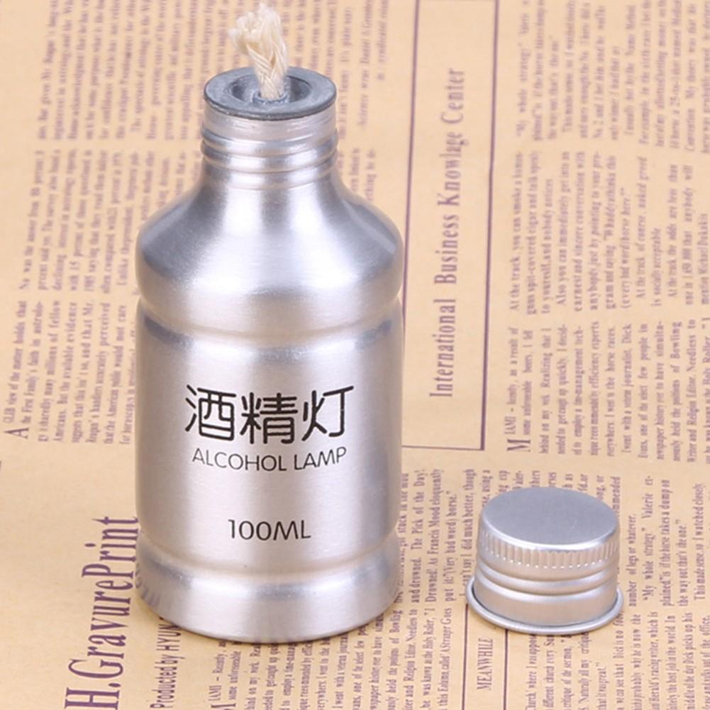 

100ml Alcohol Lamp Burner Lamp Chemistry Lab Tool Liquid серебряный