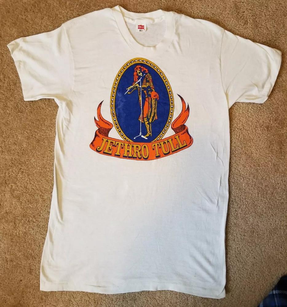 Vintage Jethro Tull 70 T-Shirt Short Sleeve Adult S-5XL IM0459 Unisex T-Shirt S