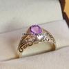 Amethyst Oval Cut Gemstone With 925 Sterling Silver Ring For Men's #A670 JL375657081786