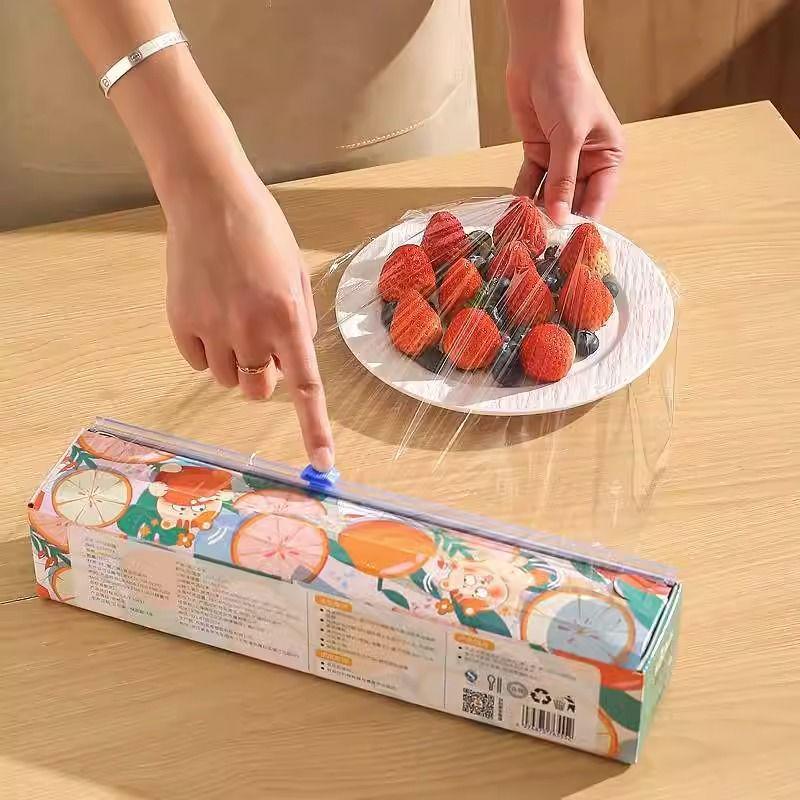 Sliding Knife Cling Film Family Pack - Kitchen Household Use