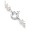 Collier - PEARLS &amp; COLORS - Prestige - Perles d'eau douce semi-baroques 6-7 mm - Blanc - Fermoir Argent 925 rhodié
