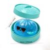 Glitter Shark Dumplings Squishy Toy with Steamer Stress Relief Sensory Ball  Relaxation Tool