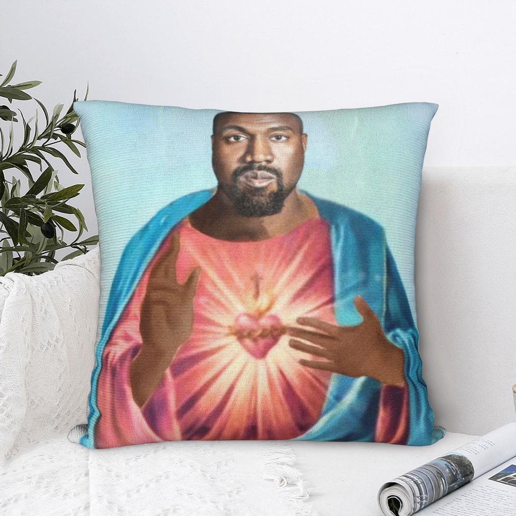 Federe Meme Divertenti K-kanyes W-wests Accessori Copricuscino Stampato Decorazione Federa Letto Multimisura